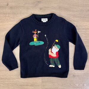 Vintage Kids Christmas Sweater